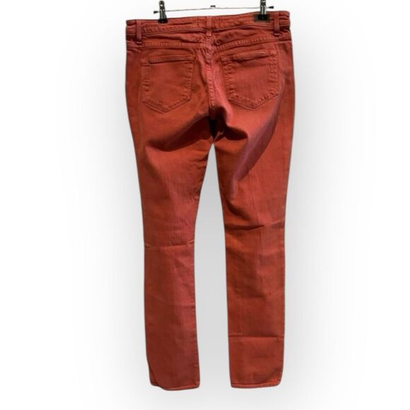 Paige Jeans Troy Boy – Size 27 – Red Burnt Orange – Boyfriend Fit - Picture 2 of 6
